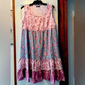 Summer Acrylic Fabric Dress